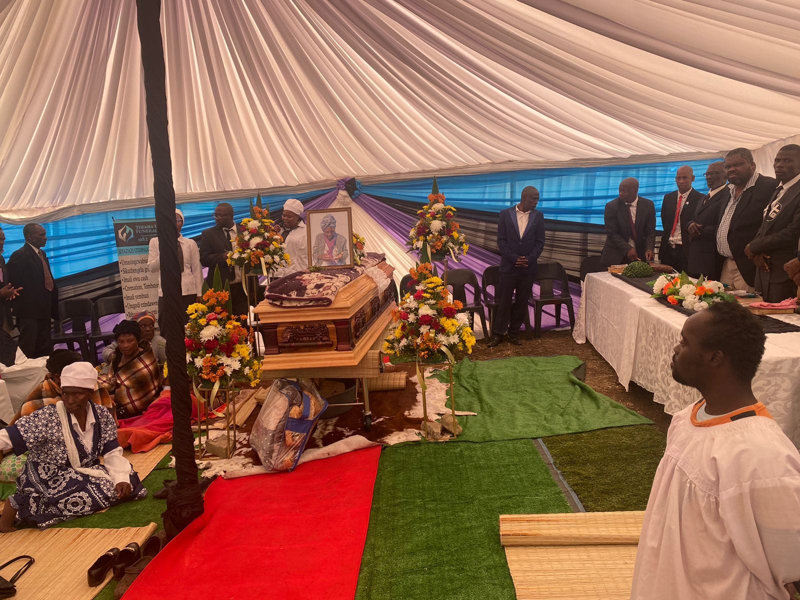 Themba Lesizwe funeral service photograph 4