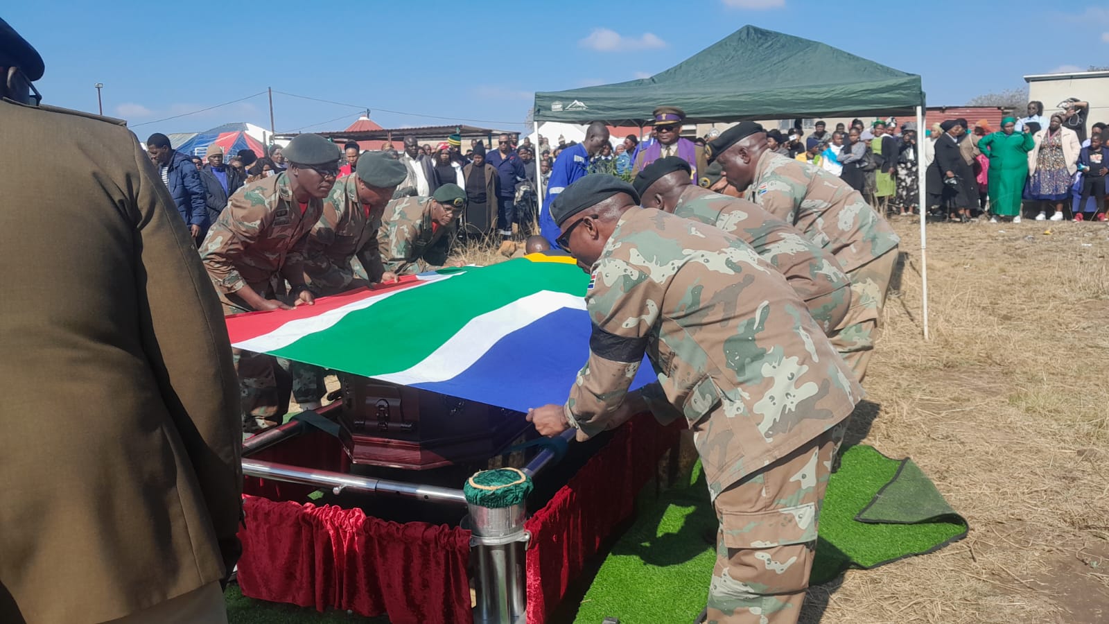 Themba Lesizwe funeral service photograph 19