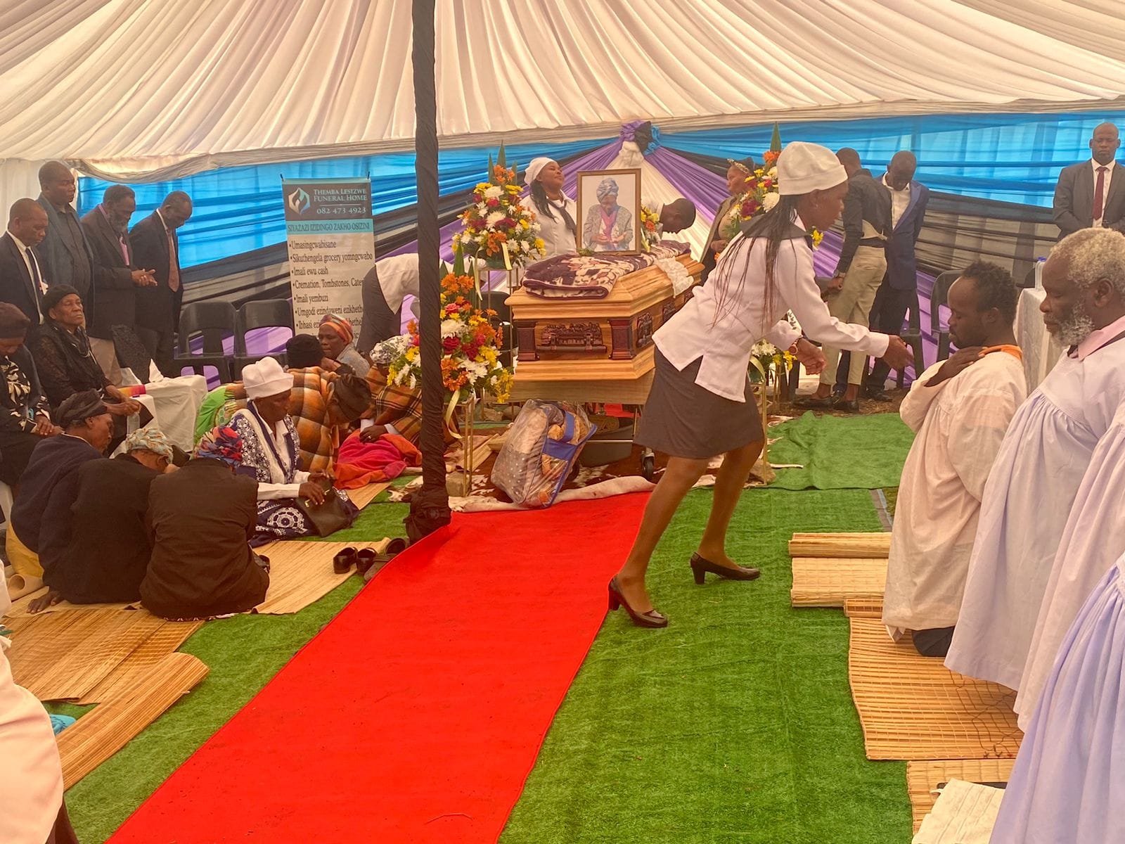 Themba Lesizwe funeral service photograph 2