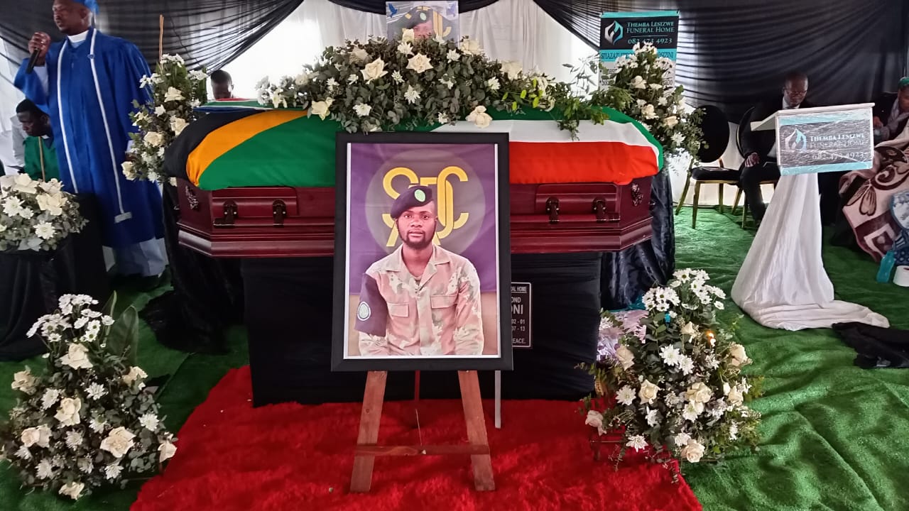 Themba Lesizwe funeral service photograph 13