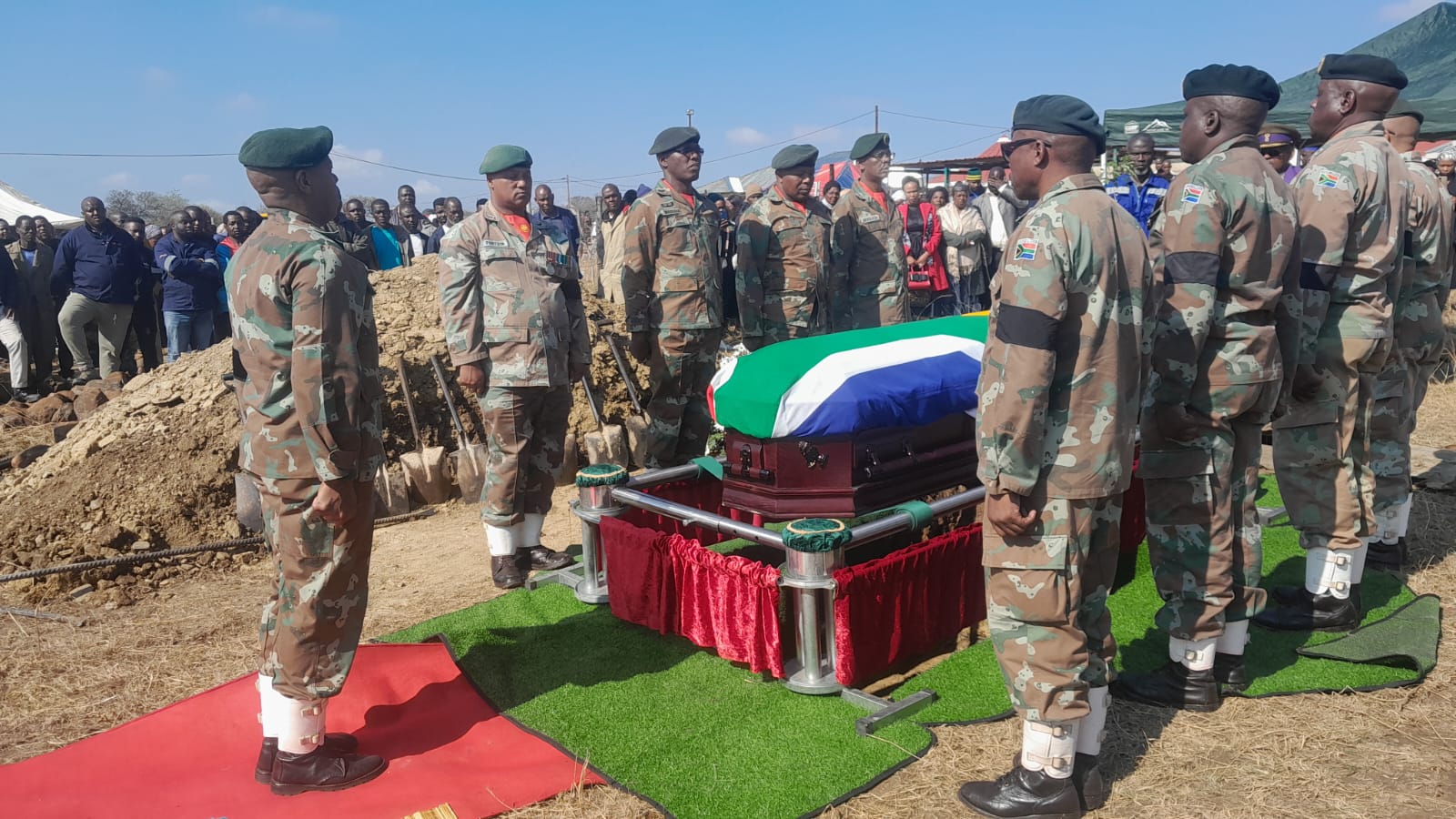 Themba Lesizwe funeral service photograph 18