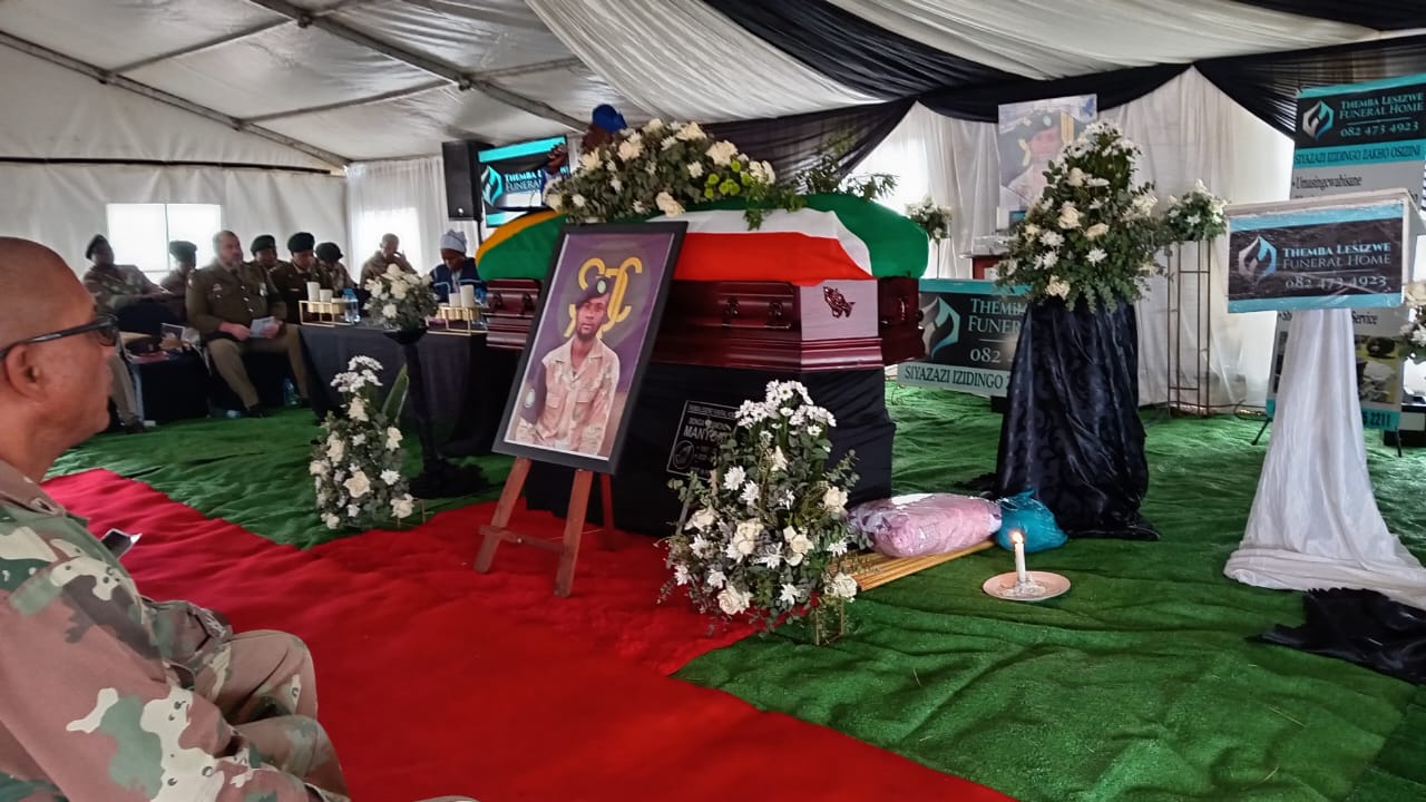 Themba Lesizwe funeral service photograph 21