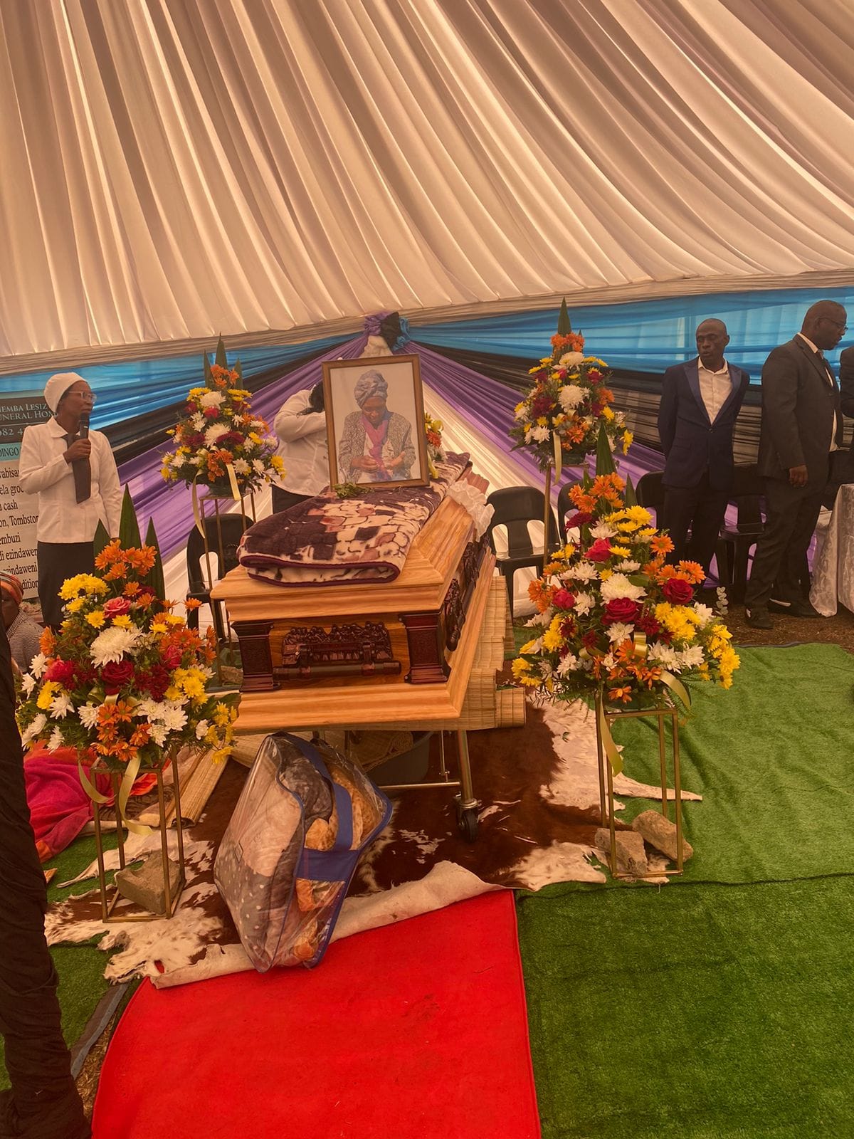 Themba Lesizwe funeral service photograph 3