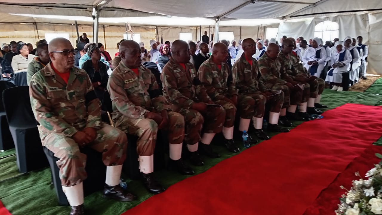 Themba Lesizwe funeral service photograph 20