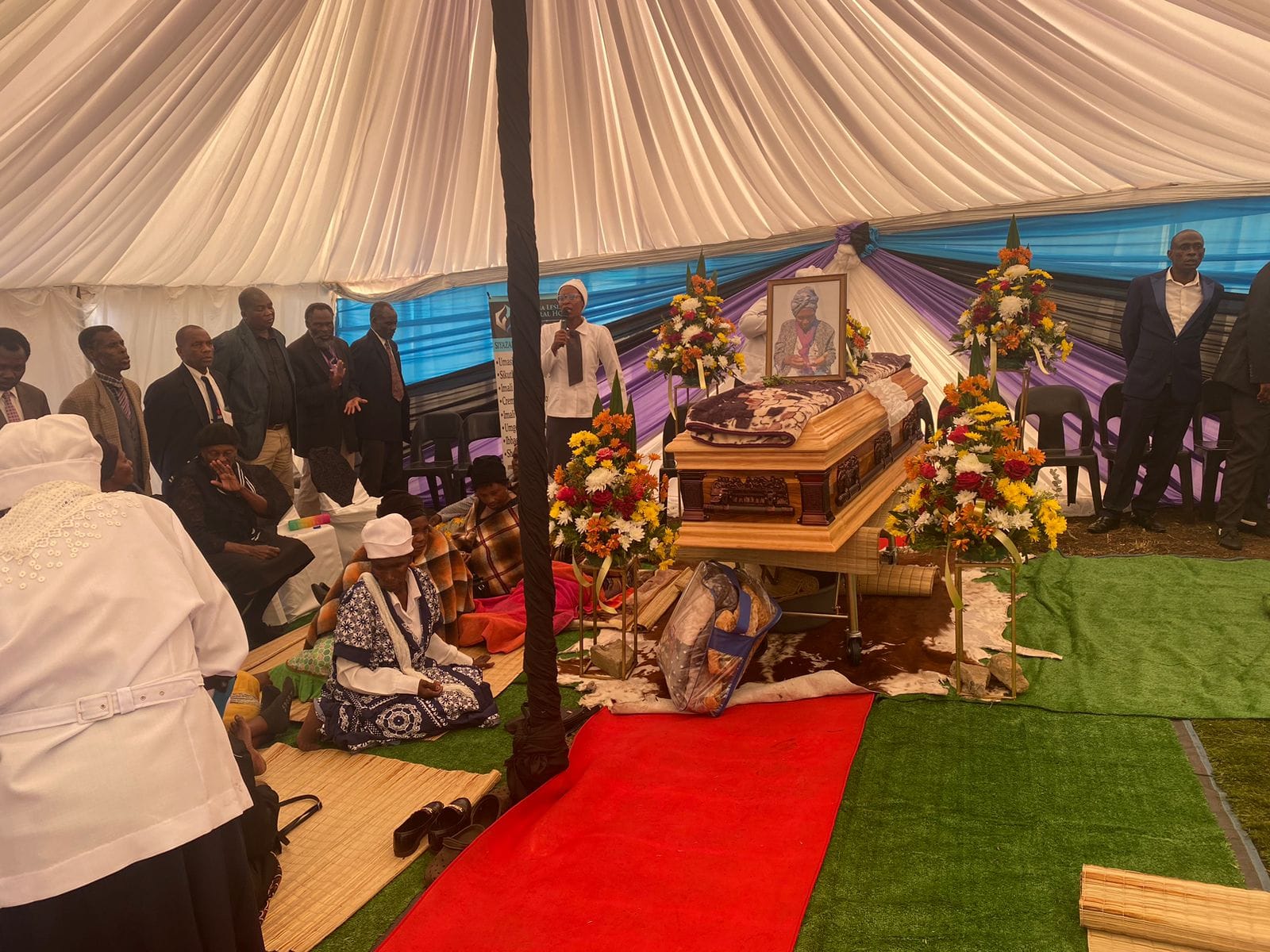 Themba Lesizwe funeral service photograph 5